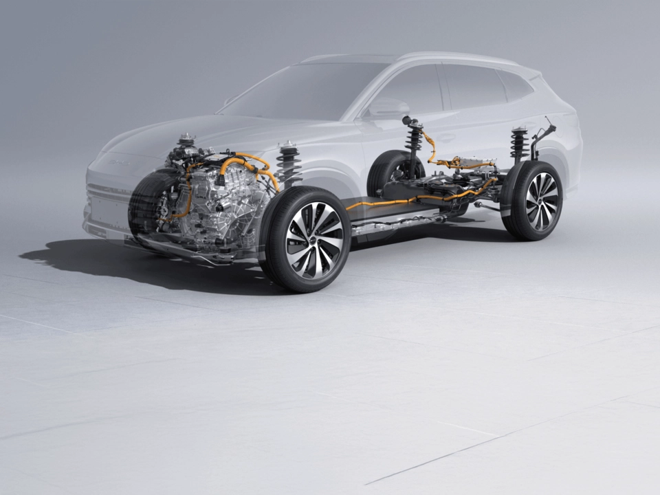 BYD SONG PLUS EV «Сегіз функциялы» электржетегі