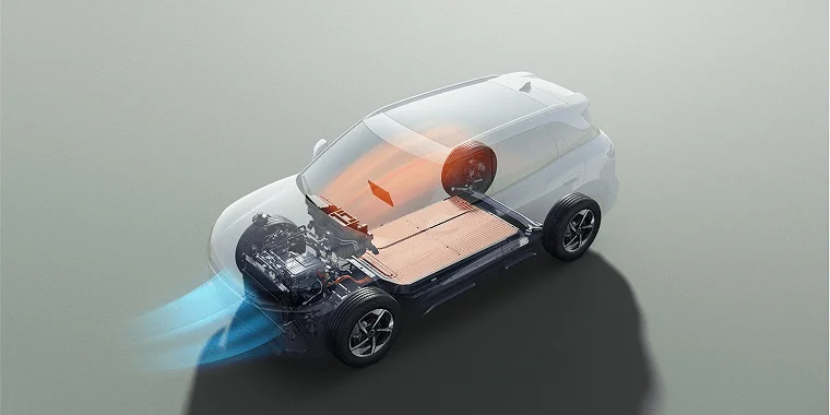 BYD YUAN UP Высокоэффективная система теплового насоса